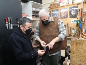 Somut olmayan kültürel mirasçıya Vali Atay’dan ziyaret