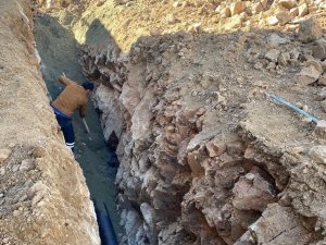 Çermik’te kanalizasyon hattında çalışmalar tamamlandı