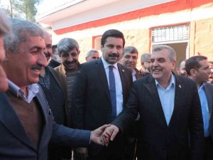 Başkan Beyazgül Suruç’ta devam eden çalışmaları inceledi