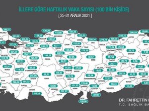 Bilecik’te vaka sayısı bu hafta arttı