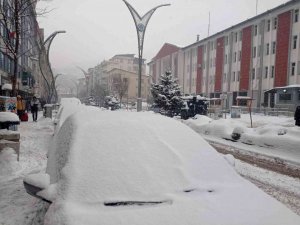Hakkari’de kar yağışı etkisini sürdürüyor