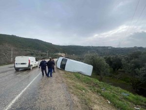 Yağmurla gelen kaza: 2 yaralı