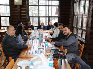 Başkan Akkaya basın mensupları ile buluştu