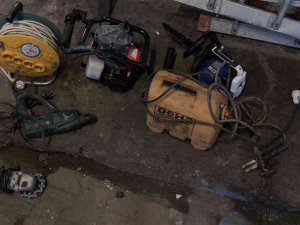 10 bin lira değerinde inşaat malzemesi çalan şüpheli tutuklandı