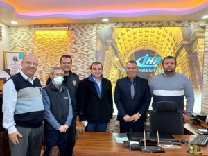 Polis’ten İHA’ya ‘gazeteciler günü’ ziyareti