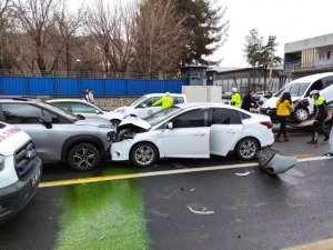 Diyarbakır’da trafik kazası: 7 yaralı