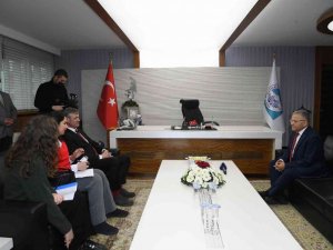 Başkan Büyükkılıç, İsviçre Büyükelçisi Ruch’u ağırladı