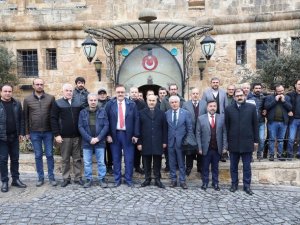 Mardin Valisi Demirtaş, çalışan gazetecilerle bir araya geldi
