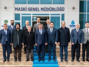 Başkan Gürkan, Kuluncak heyeti ile bir araya geldi