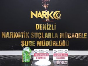 Bebek bezinden 1 kilogram uyuşturucu çıktı