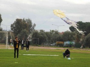 Aydın’da uçurtma şenliği yapıldı