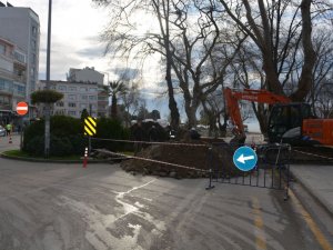 Sinop Meydan Projesi’nde yıkımlar devam ediyor