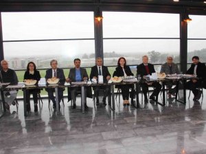 Başkan Kaplan gazeteciler buluştu