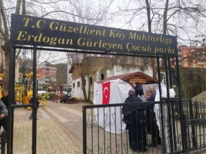 Güzelkent’e aşı çadırı kuruldu