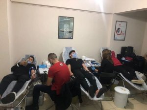 Nazilli’de öğrenciler kan bağışına dikkat çekti