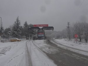 Kırklareli’nin yüksek kesimlerinde kar yağışı etkisini arttırdı