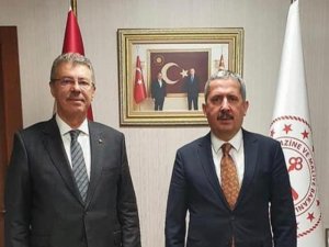 Akay’tan Bakan Yardımcısı Mahmut Gürcan’a ziyaret