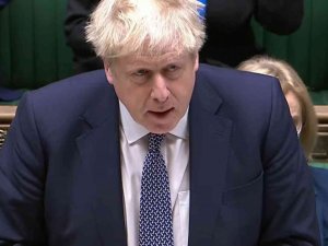 Johnson, kısıtlamalara rağmen partiye katıldığı için özür diledi