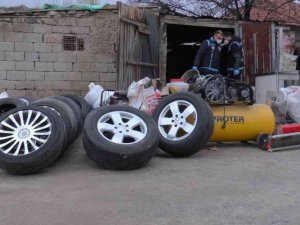 Oto aksesuarcısı değil, hırsızların evi