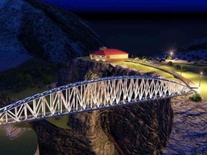 Cehennem Deresi Kanyonunun iki yakasını birleştirecek olan proje merakla bekleniyor