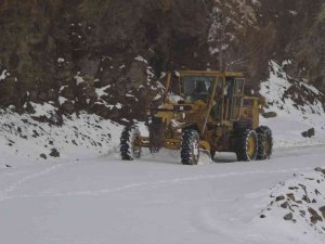 Muş’ta 55 köy yolu kar nedeniyle ulaşıma kapandı