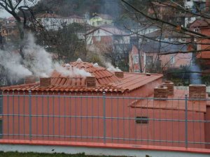 Tarihi hamamda onlarca yıl sonra yeniden sıcak su aktı