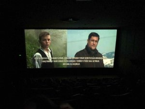 Emekli astsubaylar "Kesişme: İyi ki Varsın Eren" filmini izledi