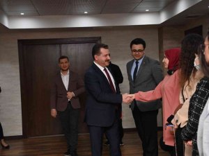 Kent Konseyi Gençlik Meclisi’nden Başkan Yılmaz’a ziyaret