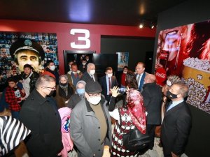 Aksaray’da şehit aileleri ‘İyi Ki Varsın Eren’ Filmini izledi