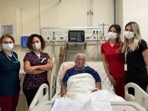 Doktorların çabası ile hayata tutundu