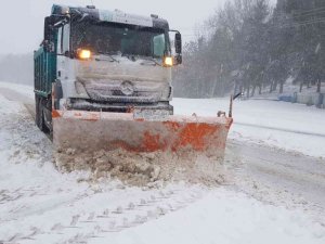 Tekirdağ’da kar yağışının olumsuzlukları bertaraf edildi