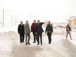 İpekyolu’nda karla mücadele çalışması