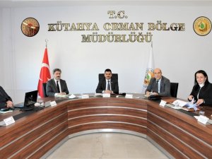 Kütahya Orman Bölge Müdürlüğü’nde çalışmalar masaya yatırıldı