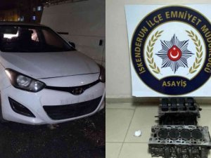Hatay’da oto hırsızlığı şebekesi çökertildi