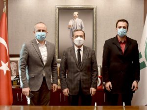 Espark’ın yeni müdürü Kırcalı, Başkan Ataç’ı makamında ziyaret etti