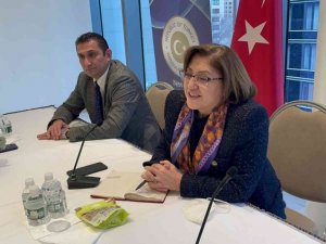 Fatma Şahin, Türk-Amerikan Toplumu temsilcileri ile bir araya geldi