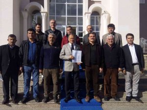 Fethiye esnaf ve Sanatkarlar Odası Başkanı Soydemir, mazbatasını aldı