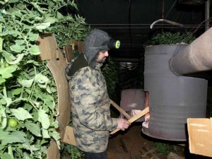 Fethiye’de seracıların sobalı zirai don nöbeti