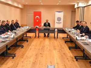 Bölge güvenlik toplantısı Erdek’ te yapıldı