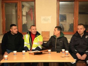 Başkan Şimşek’ten kar mesaisi