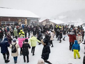 Çambaşı Kış Festivali’nden renkli görüntüler