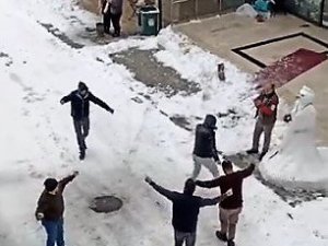 Esnaf karı eğlenceye çevirdi