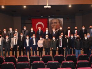 Vali Aksoy, Didimli muhtarlar ile bir araya geldi