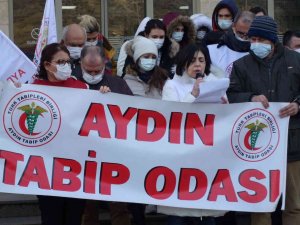 Aydın Tabip Odası’ndan beyaz nöbet eylemi