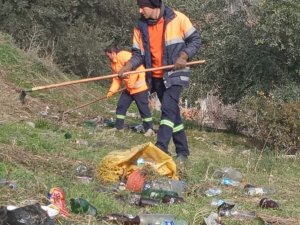 Nazilli Belediyesi Hasköy’de kapsamlı temizlik çalışması yaptı
