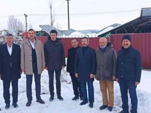 Milletvekili Aydın, Gölbaşı’da kardan zarar gören vatandaşlarla bir araya geldi