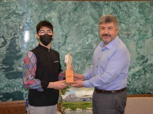 Şampiyon aşçı Mustafa Eren Akalın Gediz’de