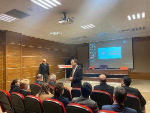 Aydın İl Sağlık Müdürü Açıkgöz, Kuşadası’ndaki toplantıya katıldı