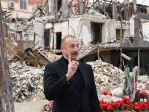 Aliyev: “Bölgemizde Ermeni faşizminin yükselmesine asla izin vermeyeceğiz”