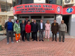 Muğla Valisi Tavlı, Datça Cemevi yöneticileri ile bir araya geldi